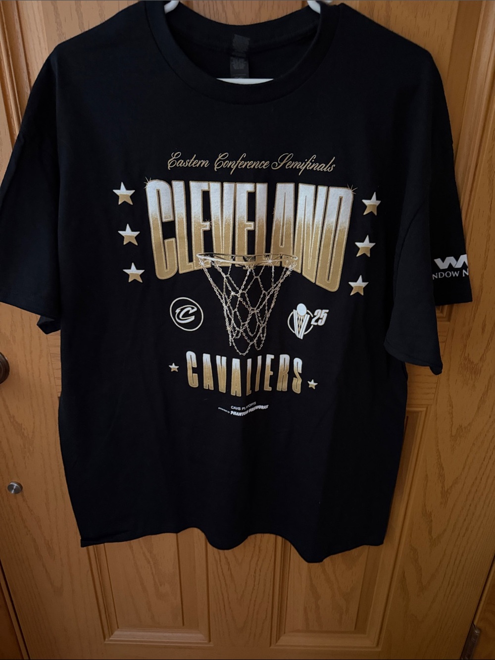 Cleveland Cavaliers Black & Gold 2025 Eastern Conference Semifinals t-shirt